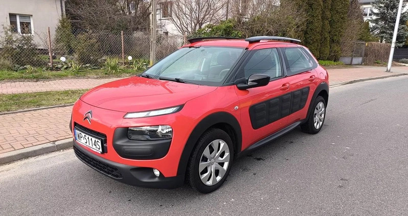 Citroen C4 Cactus cena 37900 przebieg: 147000, rok produkcji 2017 z Płock małe 781